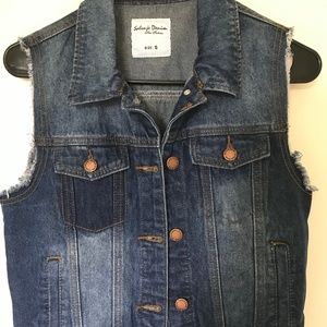 denim vest